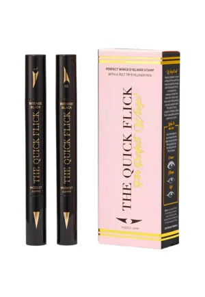 The Quick Flick Winged Eyeliner Stamp - Intense Black