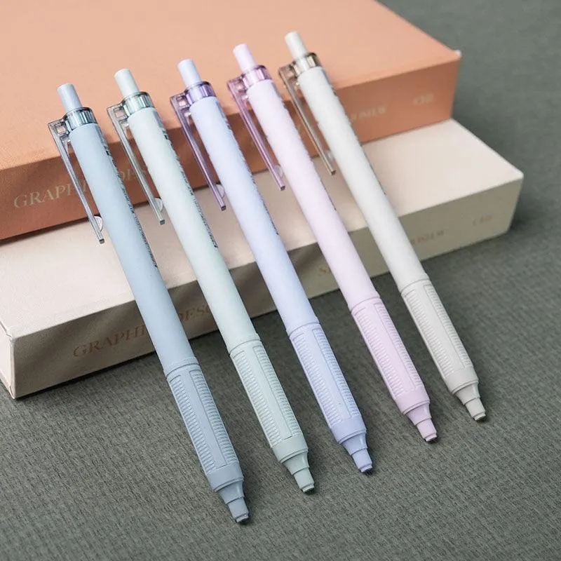 TOMBOW MONO Lite Misty Gray Limited 0.5mm Oily Pen Ball Pen   Correction Tape Office Study Japanese Stationery Limited Edition Taupe Sage Green Iron Gray Lavender Purple