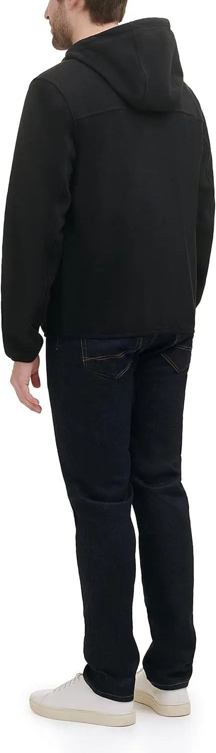 Tommy Hilfiger Men's Hooded Performance Fleece Jacket