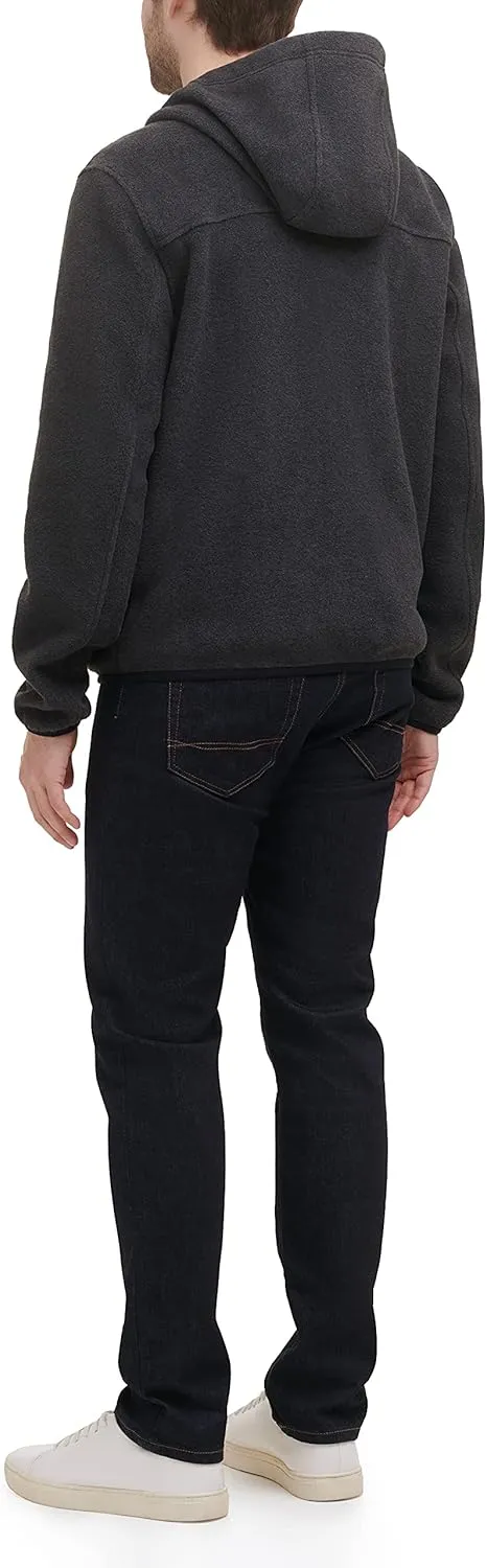 Tommy Hilfiger Men's Hooded Performance Fleece Jacket