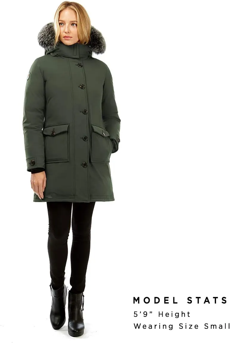 Triple F.A.T. Goose Aberdeen Womens Winter Coats - Parka Jacket Women - Down Jacket Women - Puffer Jacket Womens