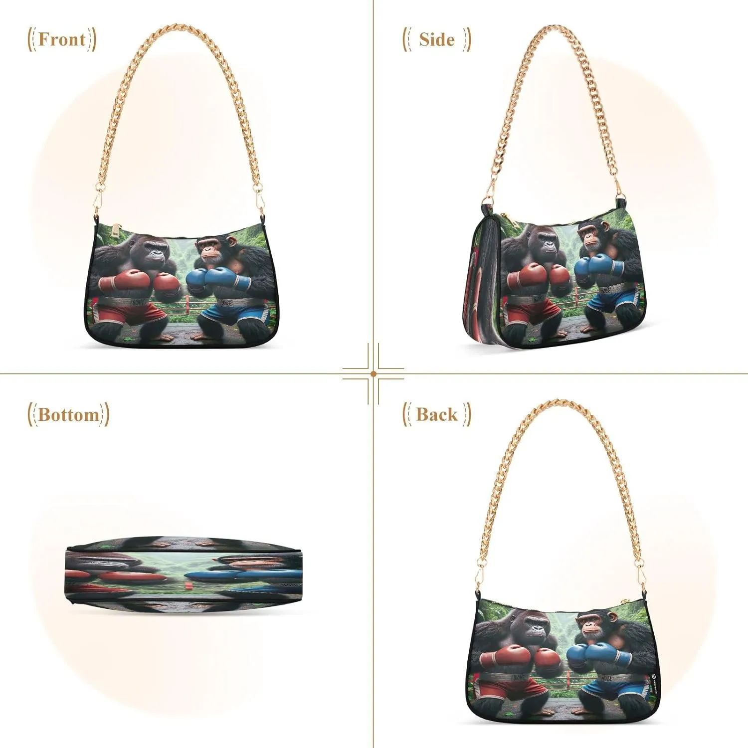 Two Kittens Women Bag, Crossbody Bags
