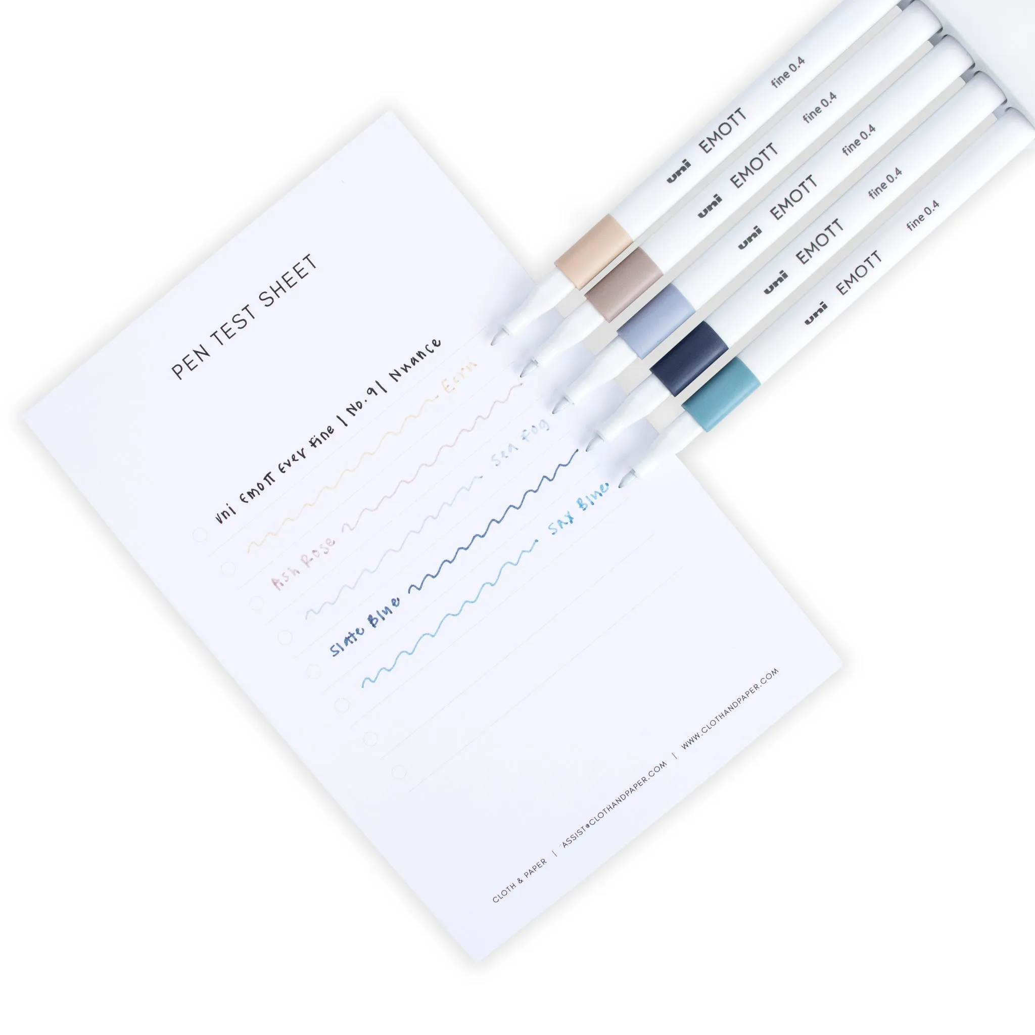 Uni EMOTT Ever Fine | 5 Color Set