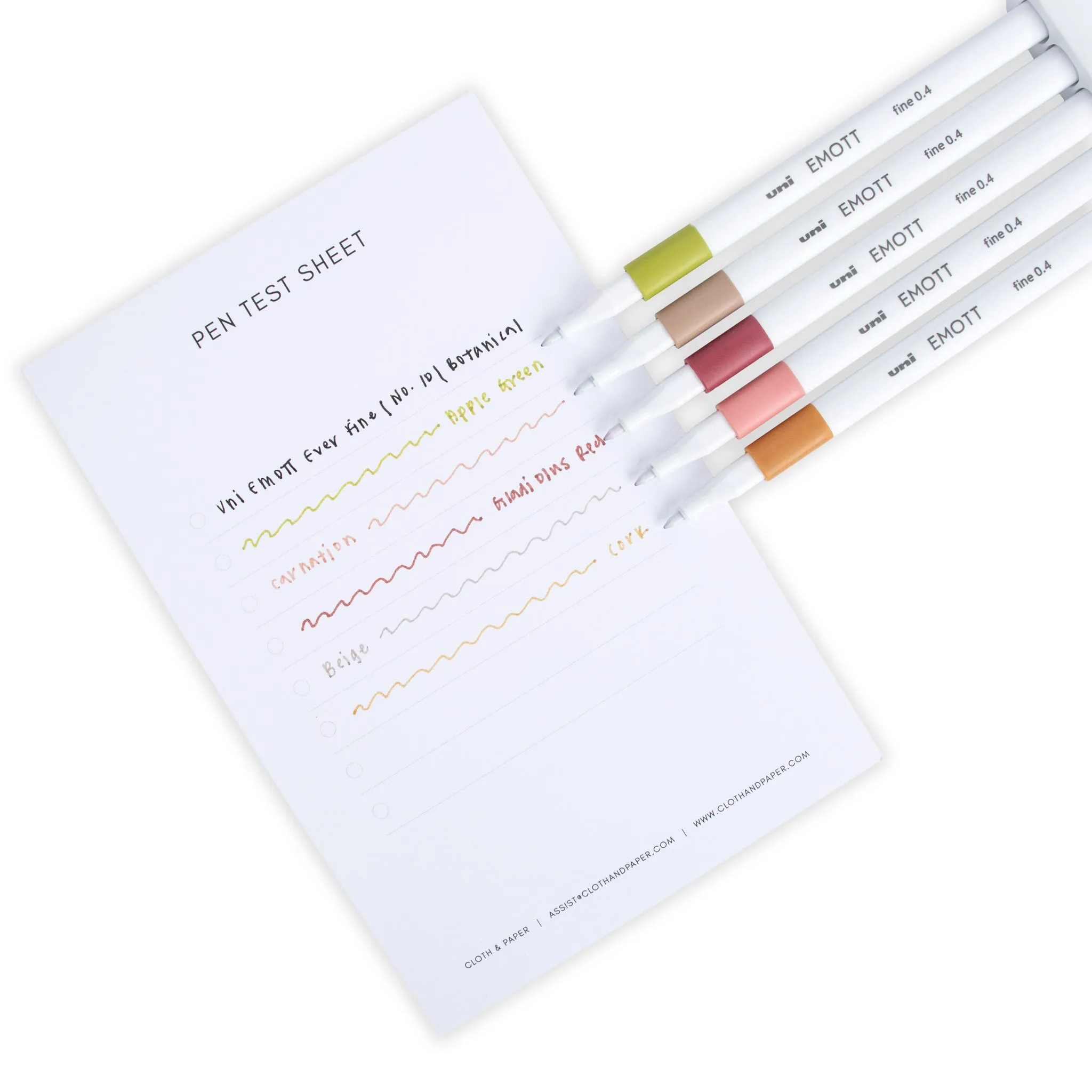 Uni EMOTT Ever Fine | 5 Color Set