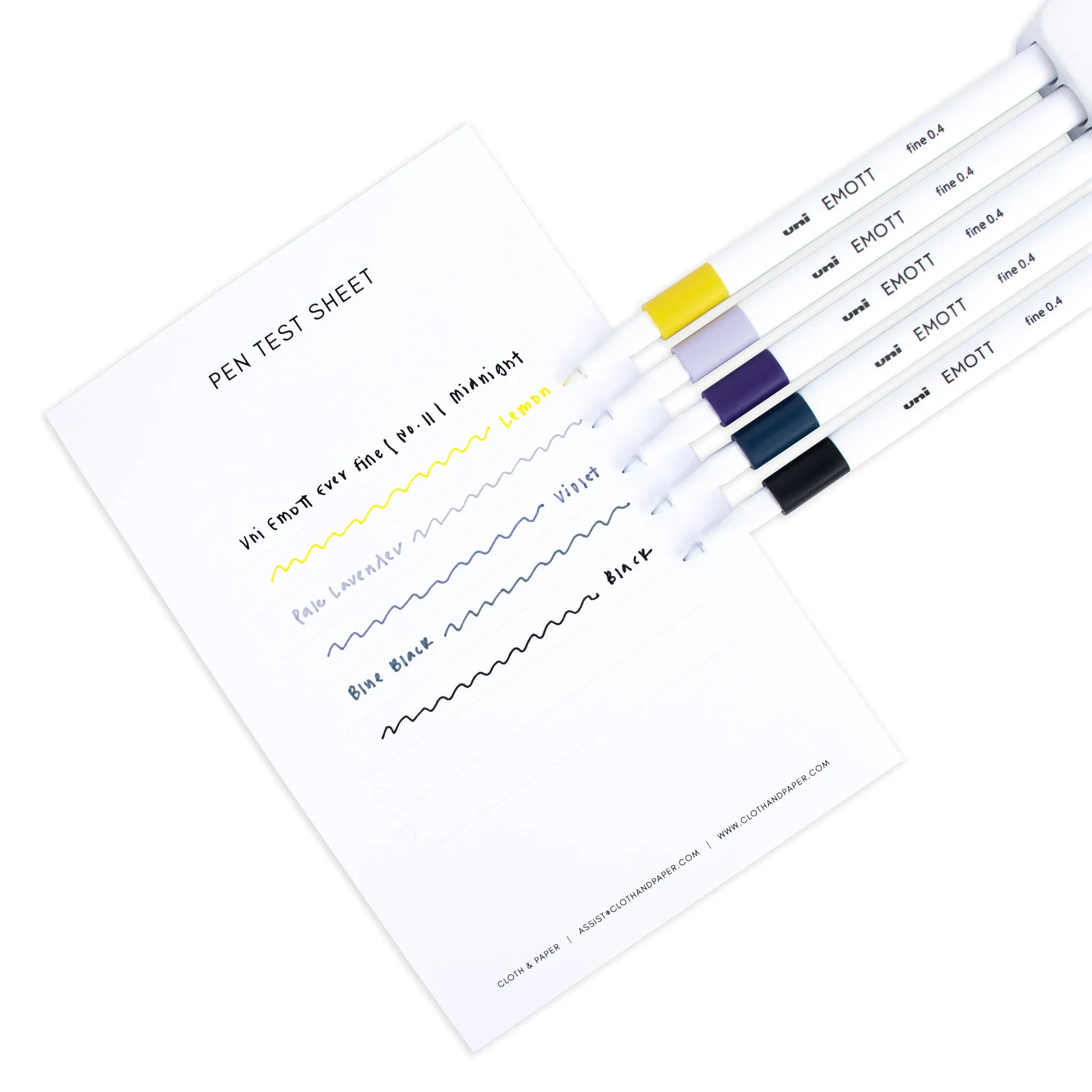 Uni EMOTT Ever Fine | 5 Color Set