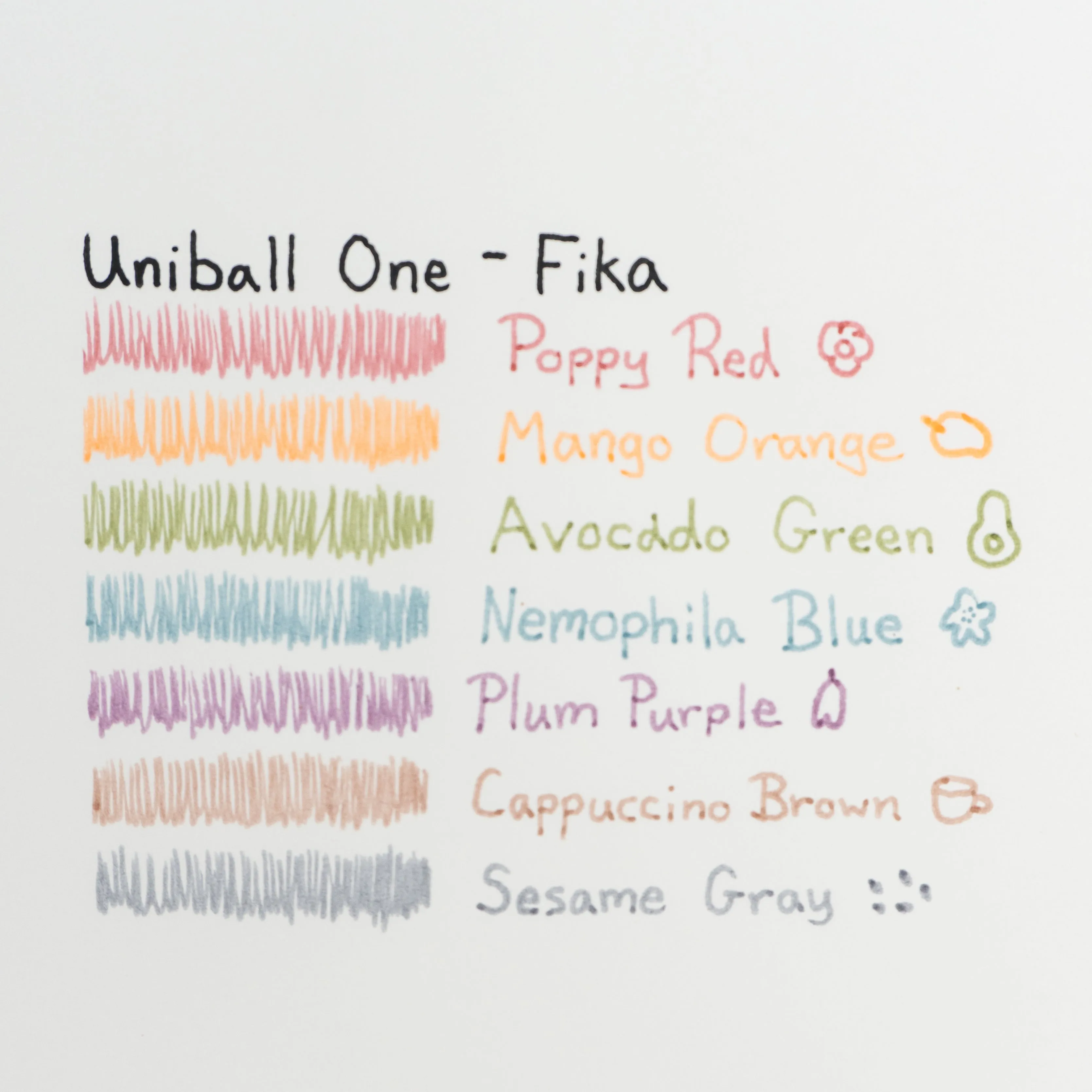 Uniball One Gel Pen - Fika (0.5mm)