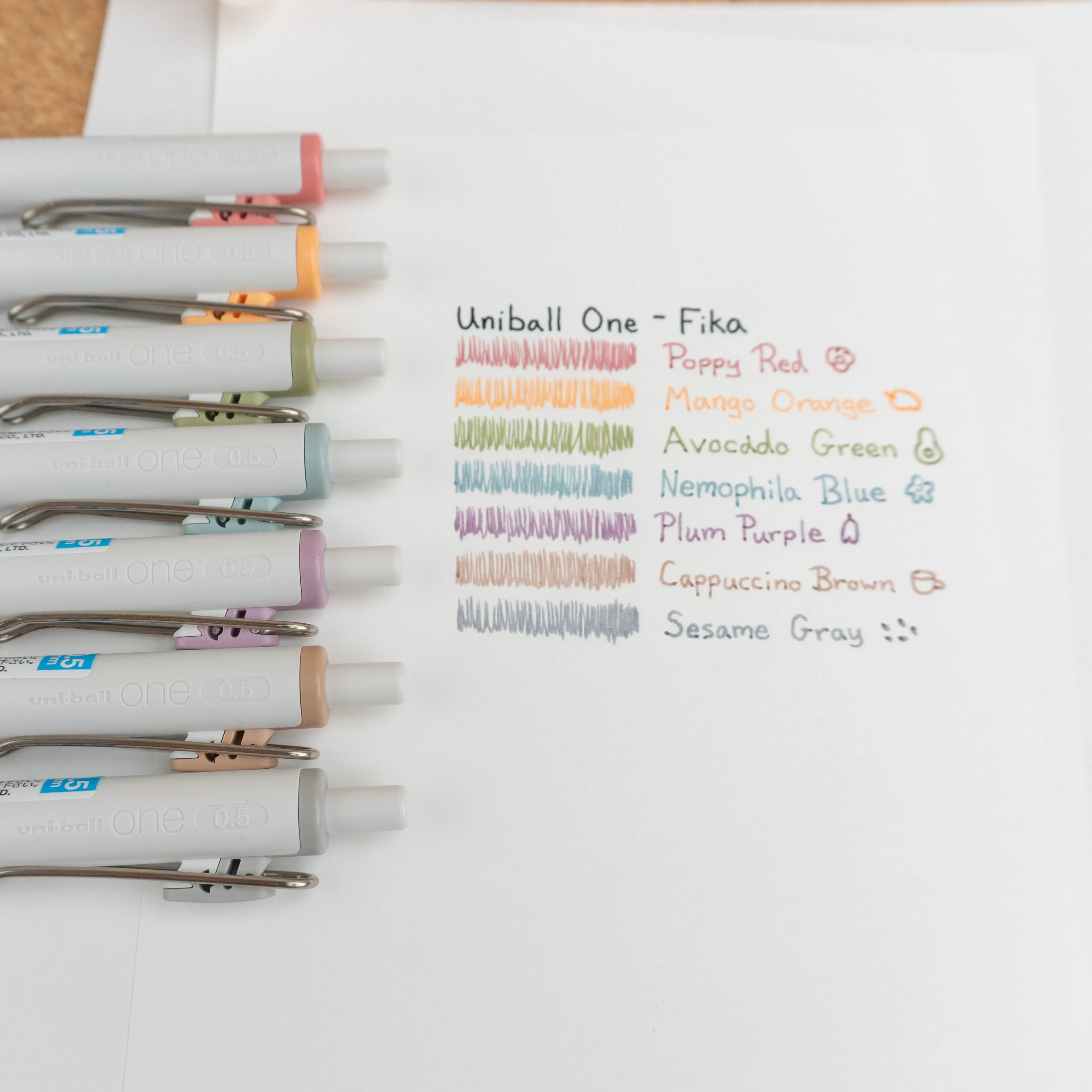 Uniball One Gel Pen - Fika (0.5mm)