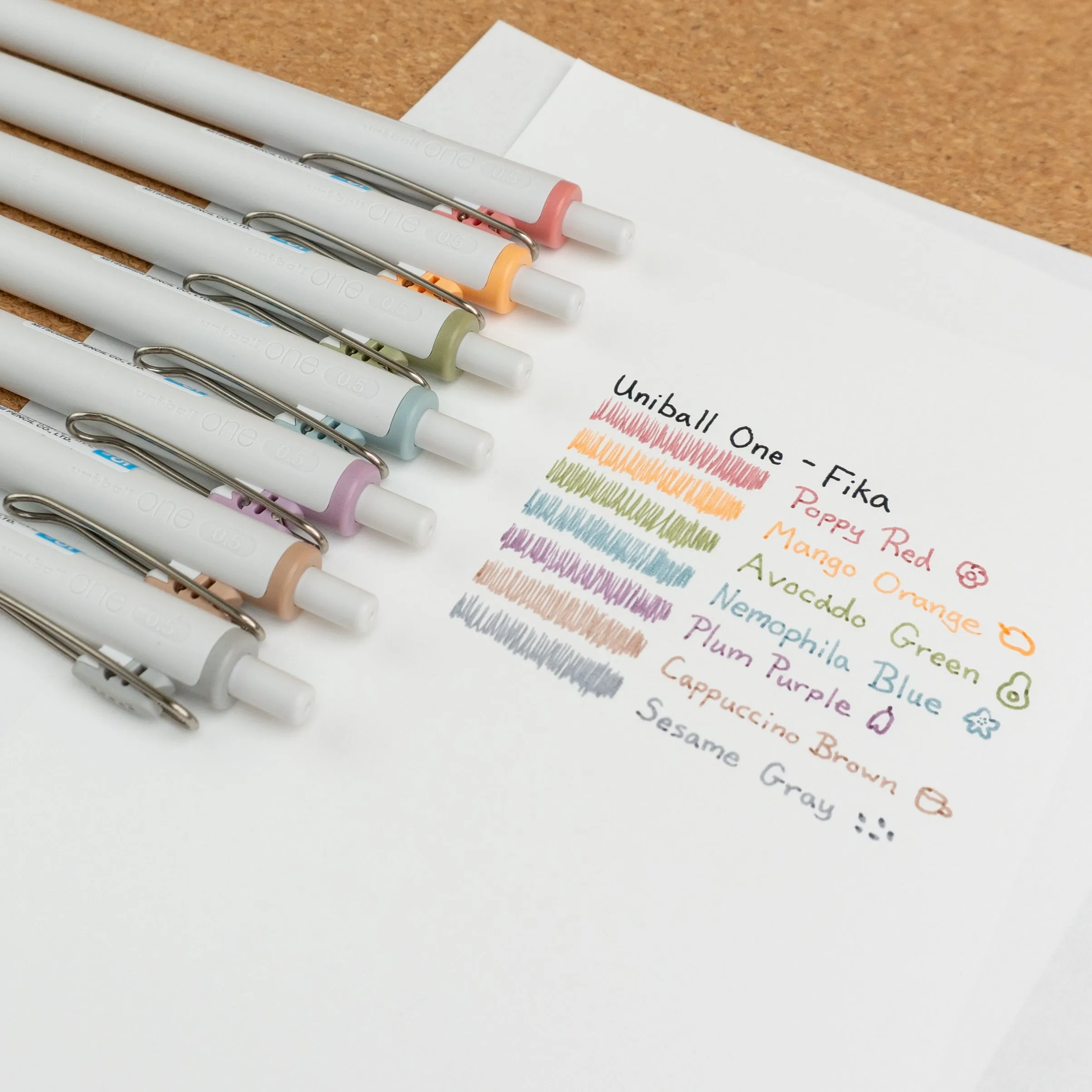 Uniball One Gel Pen - Fika (0.5mm)