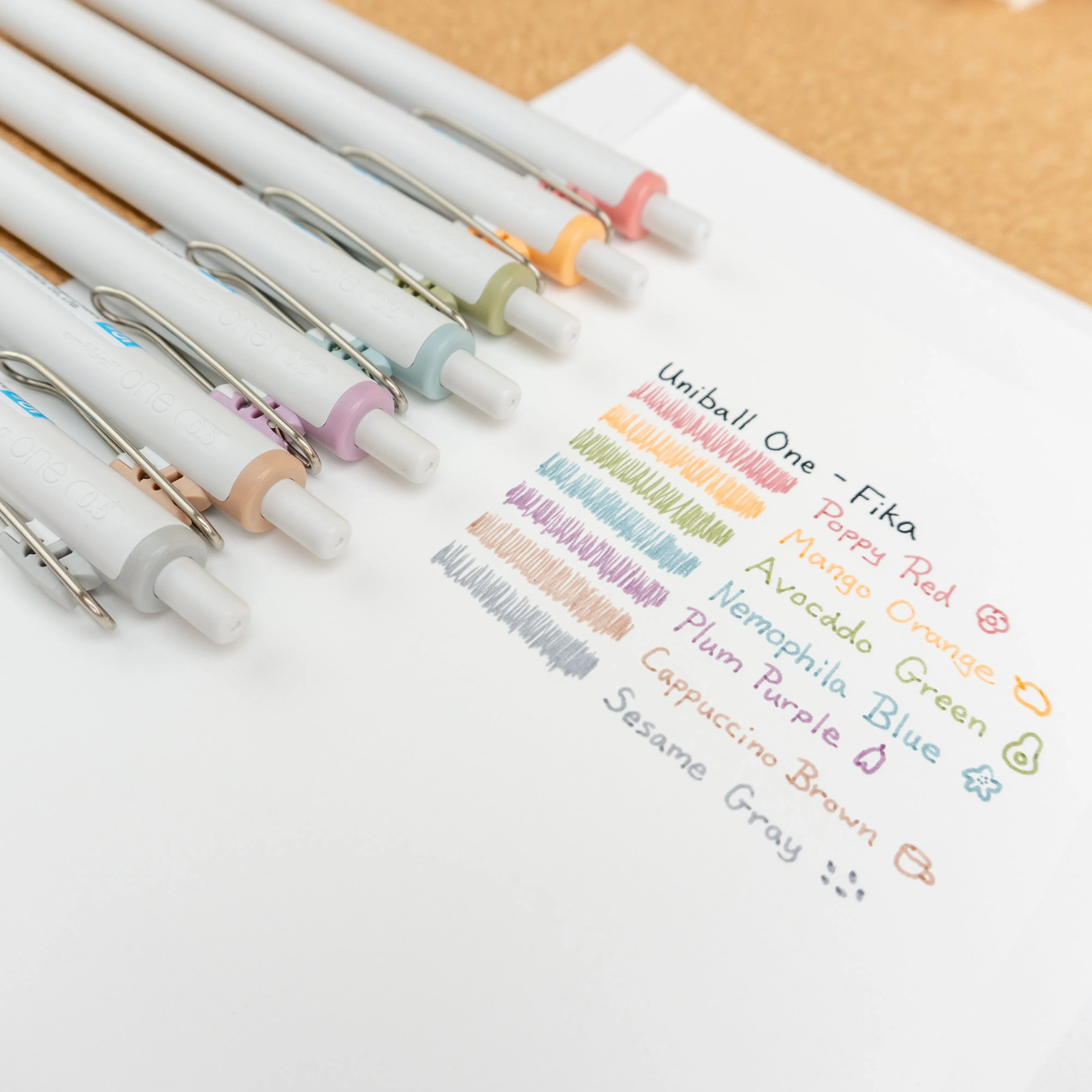 Uniball One Gel Pen - Fika (0.5mm)