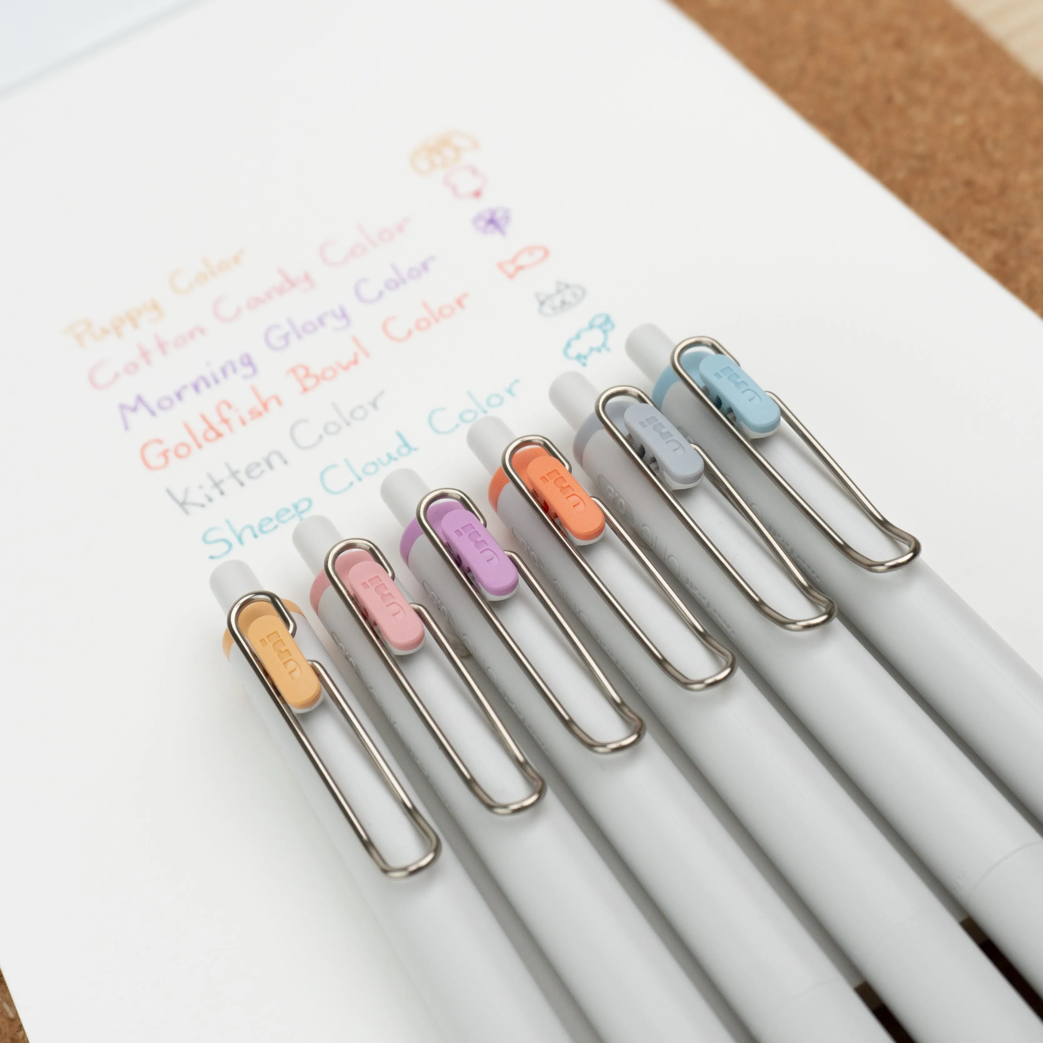 Uniball One Gel Pens - Yuru Matope (0.38mm)
