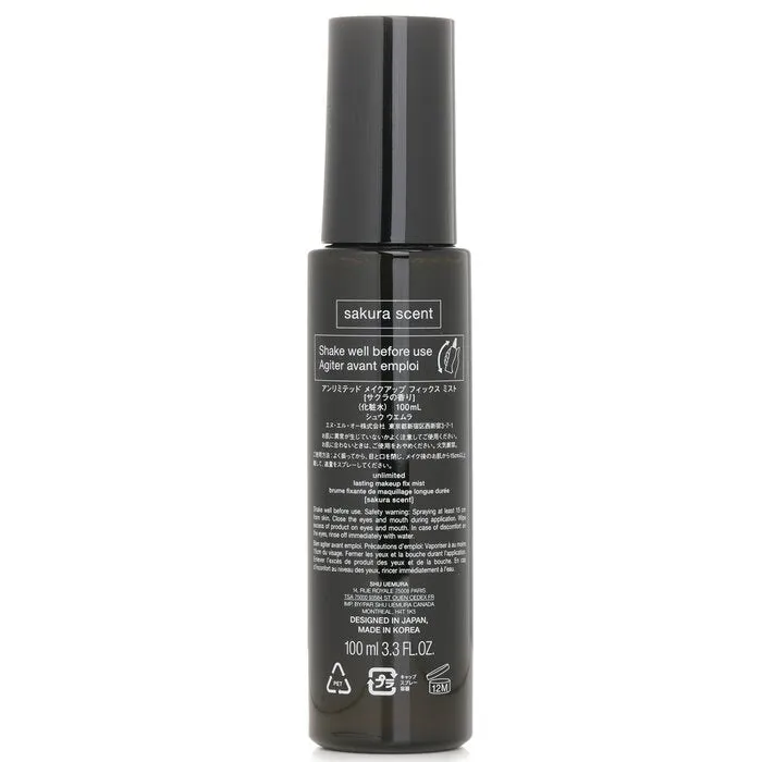 Unlimited Lasting Makeup Fix Mist Sakura Scent - 100ml