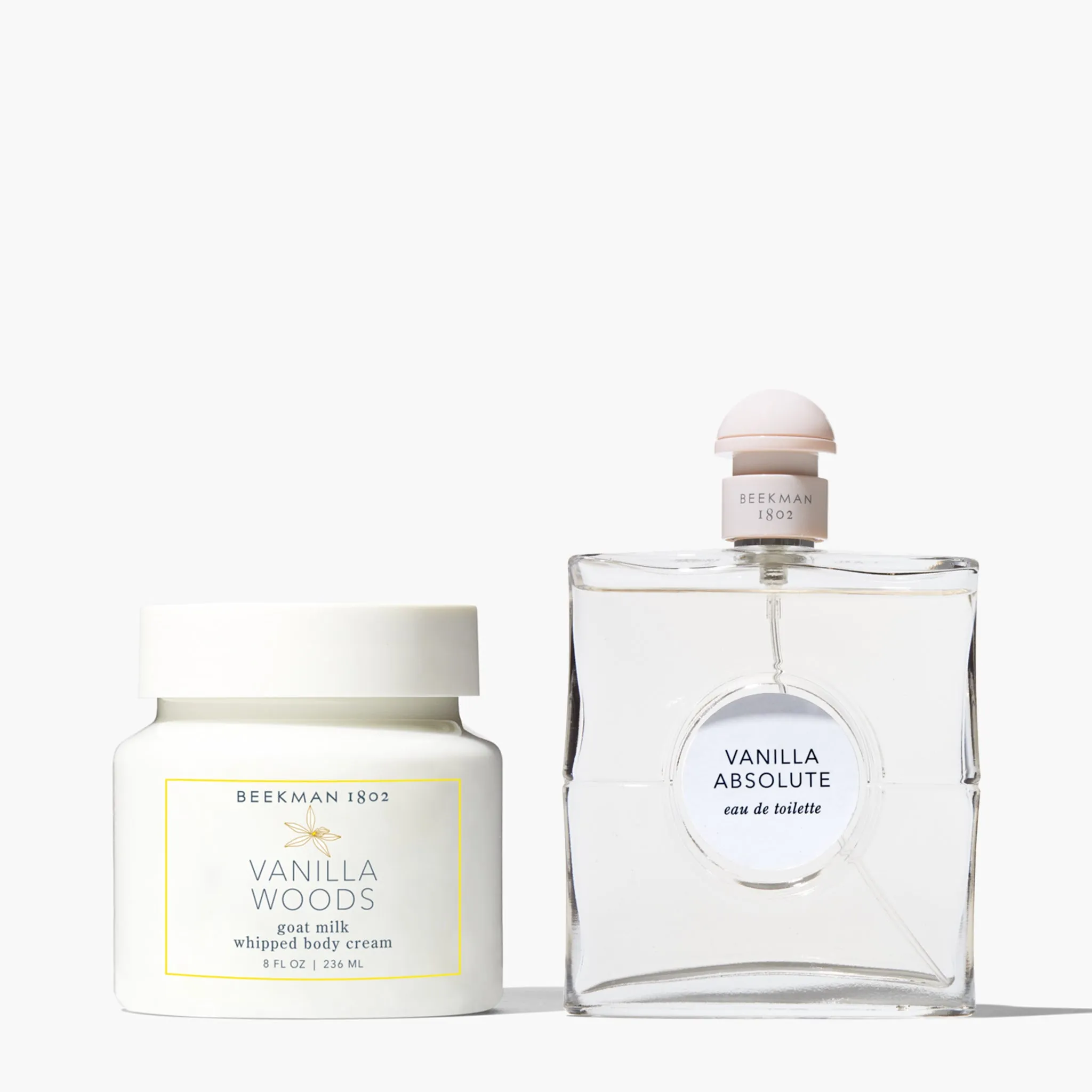 Vanilla Whipped Body Cream & Perfume Duo