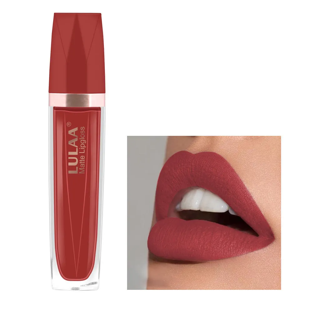 Velvet Matte Lip Gloss Set with 18 Shades