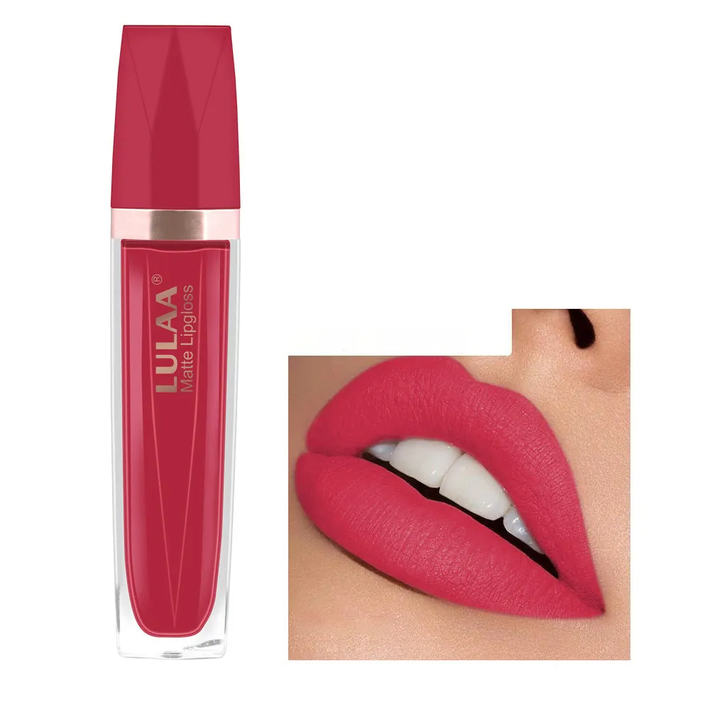 Velvet Matte Lip Gloss Set with 18 Shades