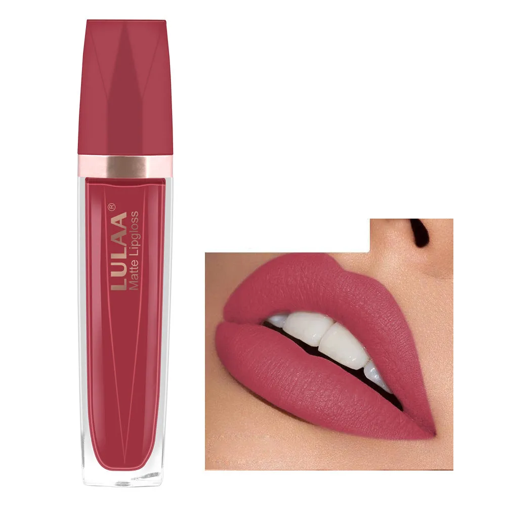 Velvet Matte Lip Gloss Set with 18 Shades