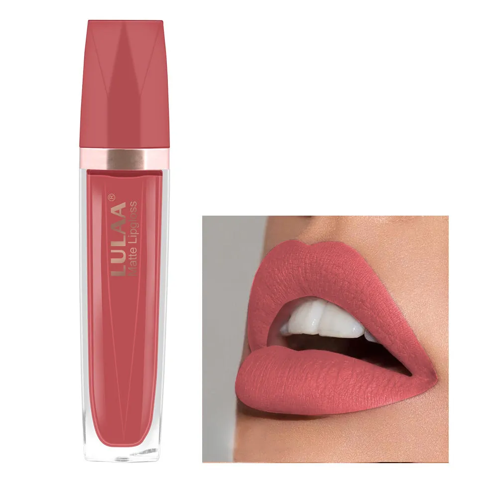 Velvet Matte Lip Gloss Set with 18 Shades