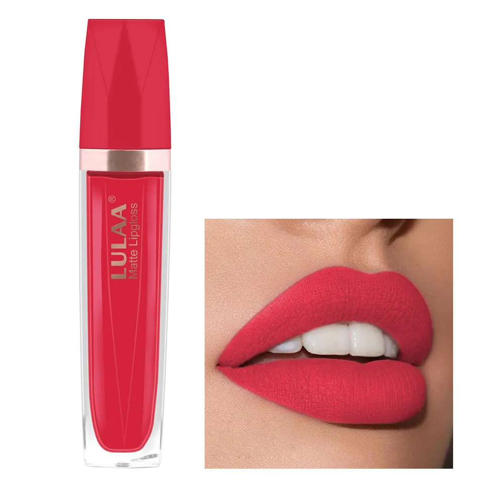 Velvet Matte Lip Gloss Set with 18 Shades