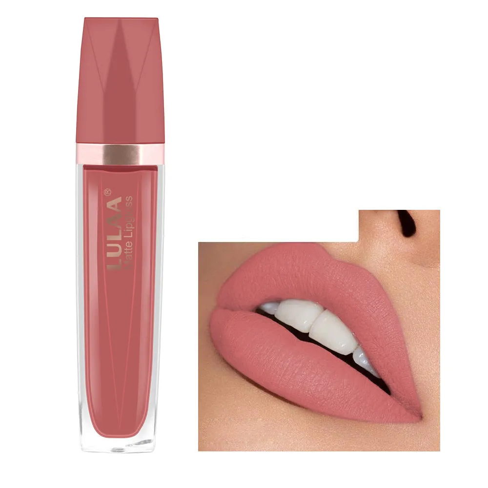 Velvet Matte Lip Gloss Set with 18 Shades