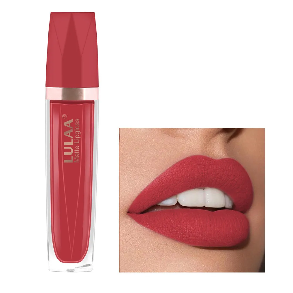 Velvet Matte Lip Gloss Set with 18 Shades