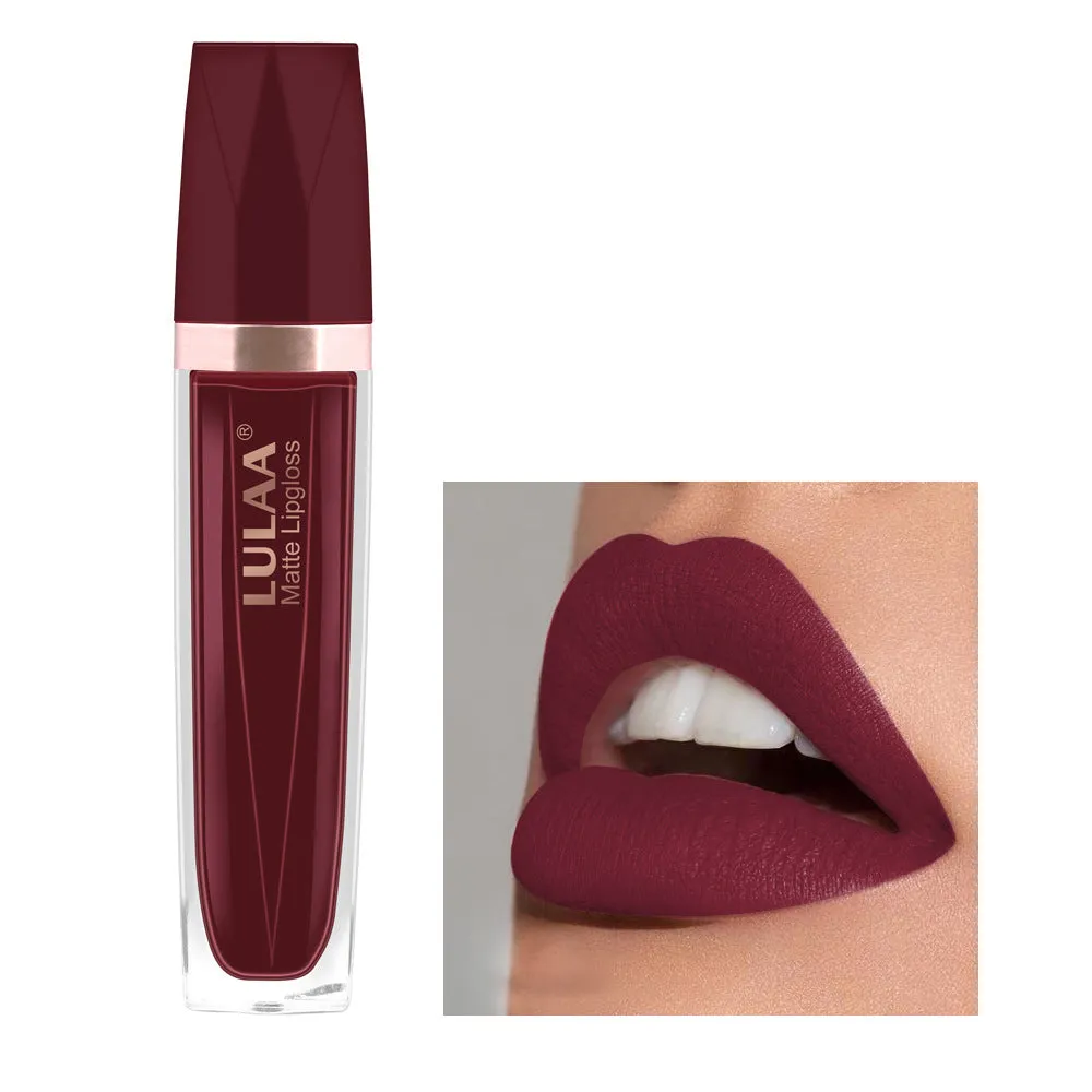 Velvet Matte Lip Gloss Set with 18 Shades