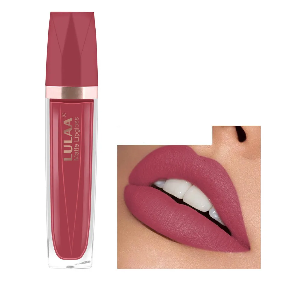 Velvet Matte Lip Gloss Set with 18 Shades