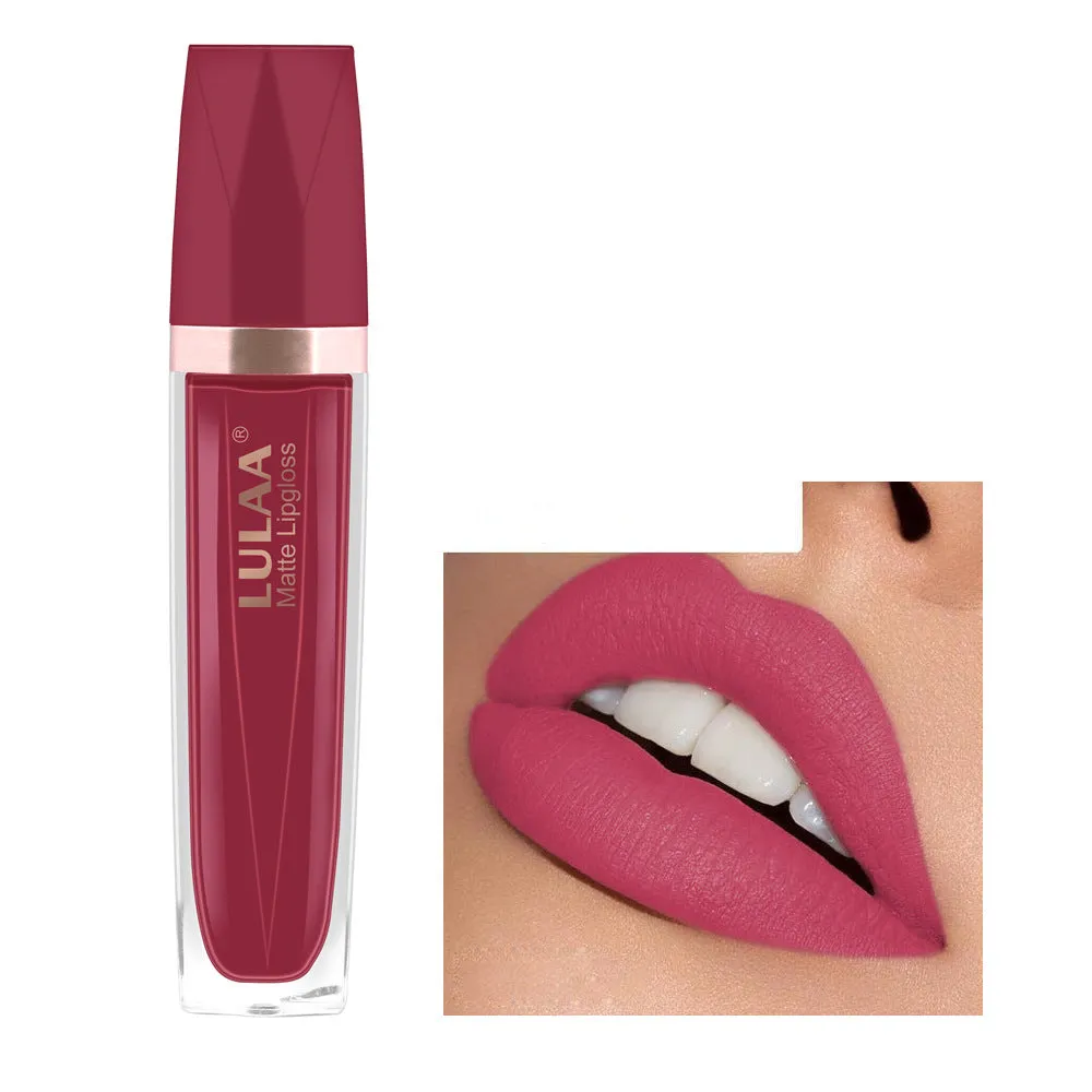 Velvet Matte Lip Gloss Set with 18 Shades