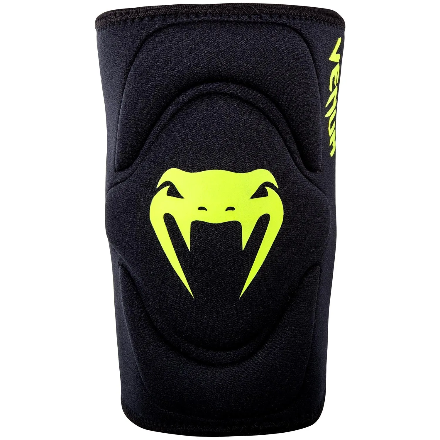 Venum Kontact Gel Knee Pad - Black/Neo Yellow