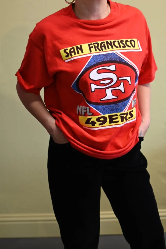 Vtg SF 49ers T Shirt
