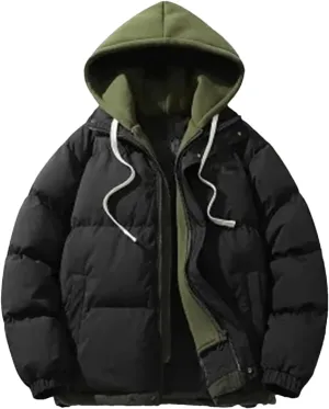 Winter Jacket Mens Outdoor Hooded Thicken Parka Winter Male Jacket Coats Windbreaker Man Down Jackets Overcoat