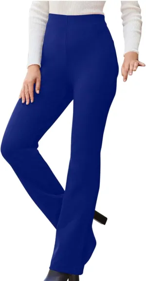 Women Dress Pants Trouser Slack High Waist Stretch Bootcut Pant Tall, Petite, Regular for Work Office Business Casual