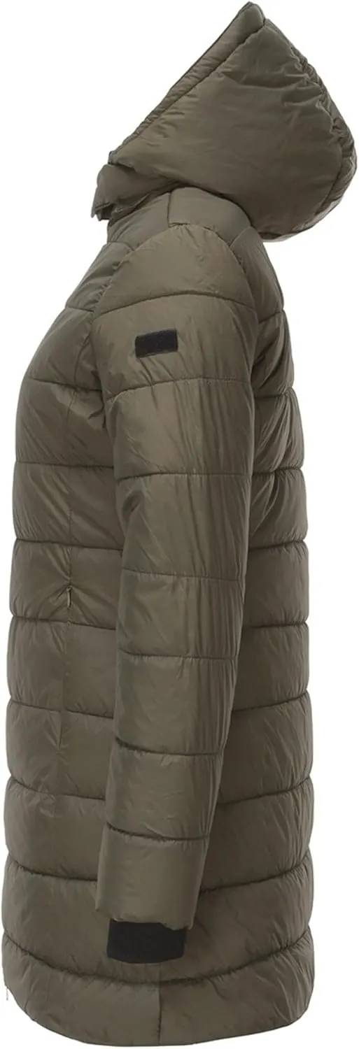 Women's Hooded Warm Winter Coat Long Puffer Jacket Thicken Down Coat Cotton Slimhooded Down Jacket