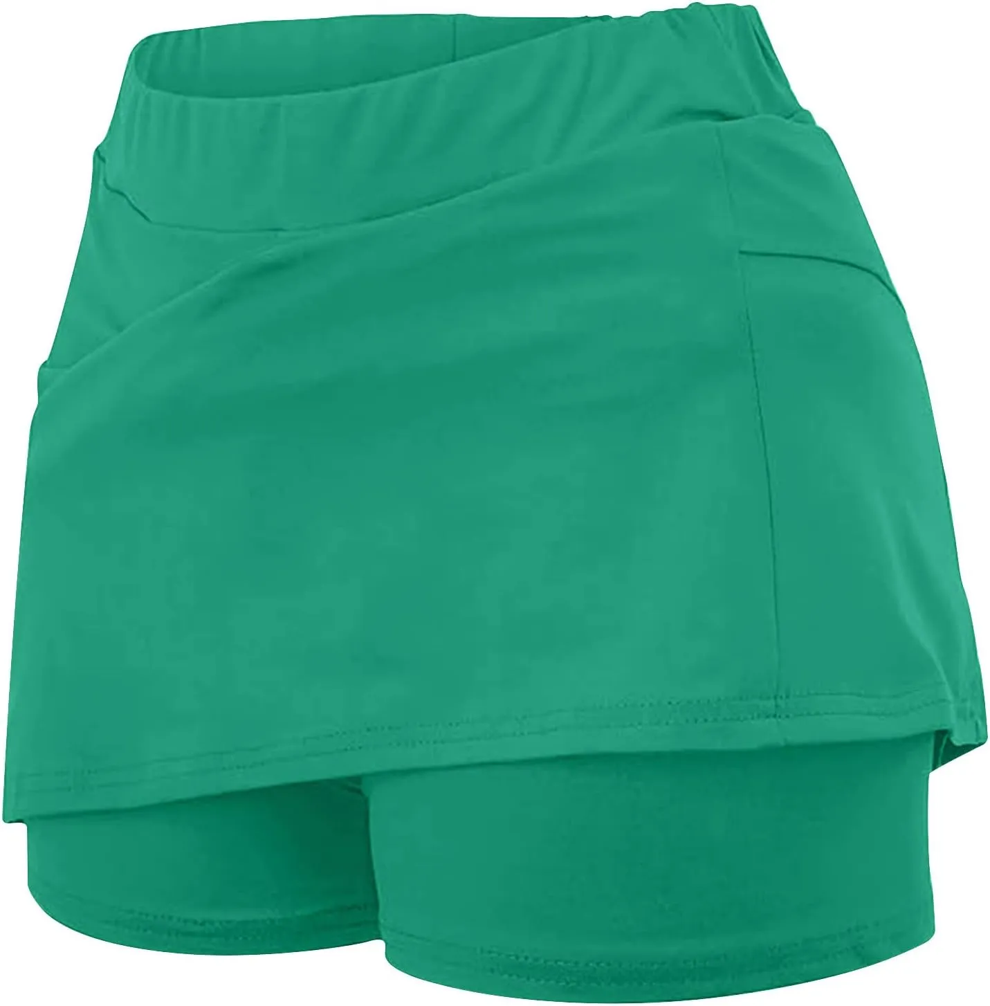 Women's Tennis Skirt High Waisted Golf Skirts Athletic Skorts for Woman Pickleball Skort with Built in Shorts